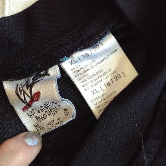 WORLDS WRESTLING FED, THE ROCK, JERSEY XL 18/20 - Picture 4 of 7